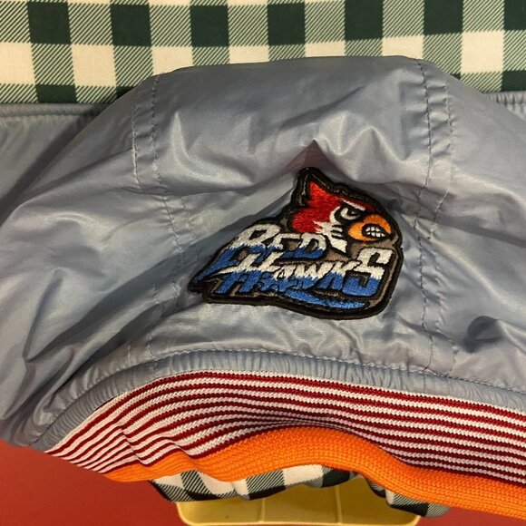 Jack & Jones Men's Green Checkered Full Zip Jacket - Size 175/96a or US Medium - Picture 4 of 5